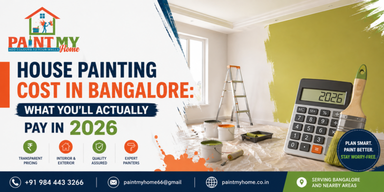 House Painting Cost in Bangalore: What You’ll Actually Pay in 2026